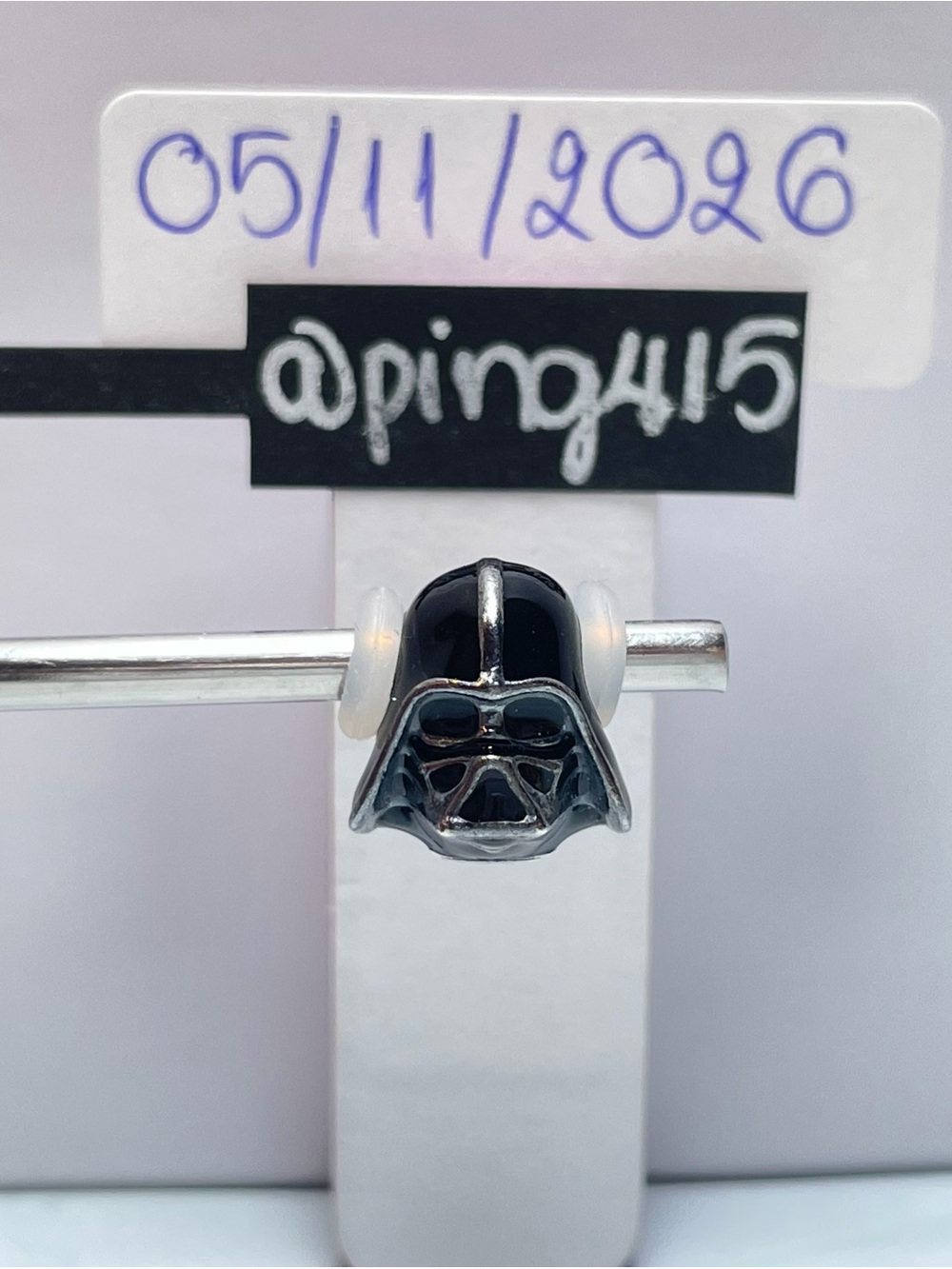 Pandora Star War Dark Vader charm